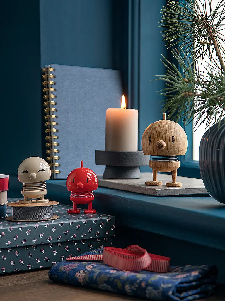 HOPTIMIST | Figura decorativa Classic Bumble 7,6cm Latte | Camel