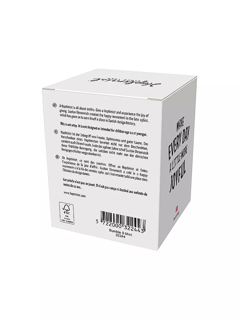 HOPTIMIST | Figura decorativa Classic Bumble 7,6cm Menta | 