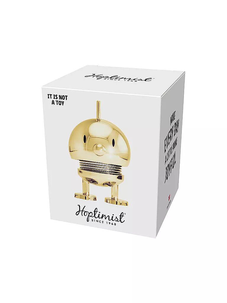 HOPTIMIST | Figura decorativa Classic Bumble 7,6cm Oro | Oro