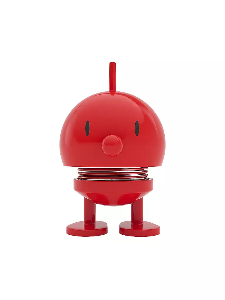 HOPTIMIST | Figura decorativa Classic Bumble 7,6cm Rojo | Rojo