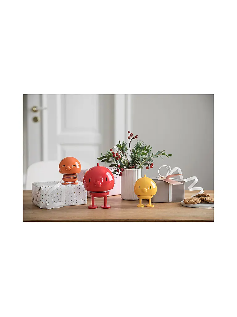 HOPTIMIST | Figura decorativa Classic Bumble 7,6cm Yellow | Amarillo