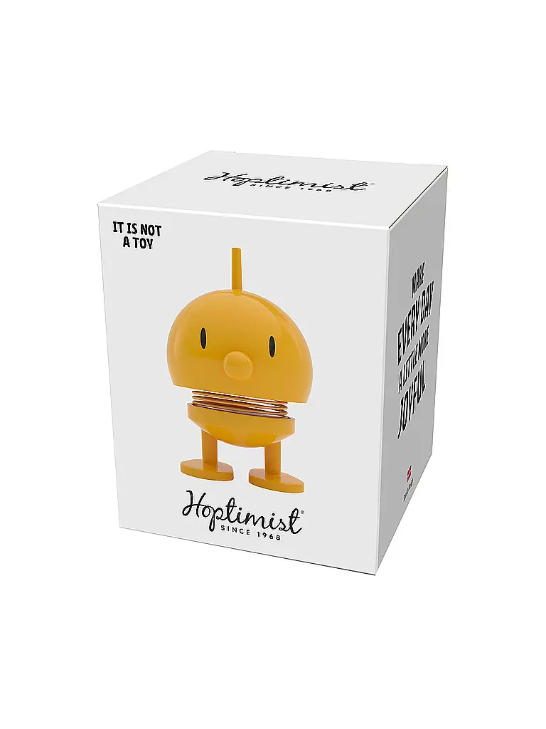 HOPTIMIST | Figura decorativa Classic Bumble 7,6cm Yellow | Amarillo