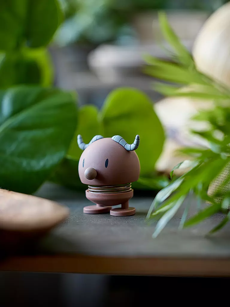 HOPTIMIST | Figura decorativa Soft Buffalo 7,6cm Marrón | Marrón
