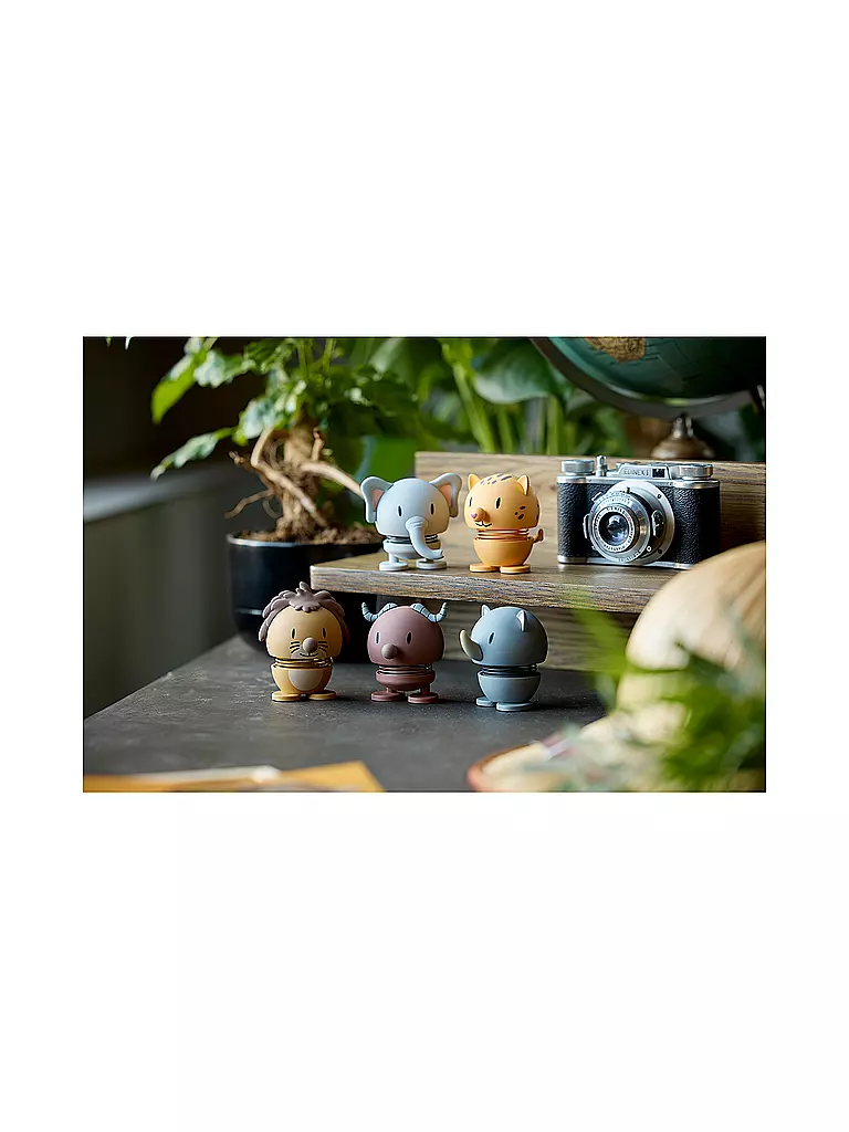 HOPTIMIST | Figura decorativa Soft Buffalo 7,6cm Marrón | 
