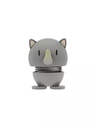 HOPTIMIST | Figura decorativa Soft Rhino 7,6cm Grey | Gris