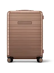 HORIZN STUDIOS | Trolley H6 RE Check-In Reisekoffer 64cm glossy mocha | Marrón claro