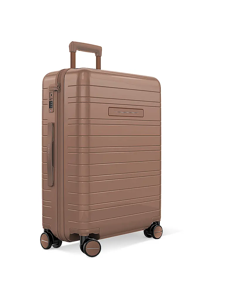HORIZN STUDIOS | Trolley H6 RE Check-In Reisekoffer 64cm glossy mocha | Marrón claro