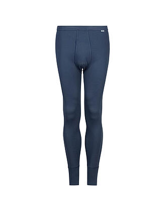 HUBER | Calzoncillo largo con abertura "Comfort" (Marino)