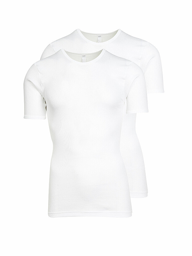 Camiseta, paquete de 2 blanco M