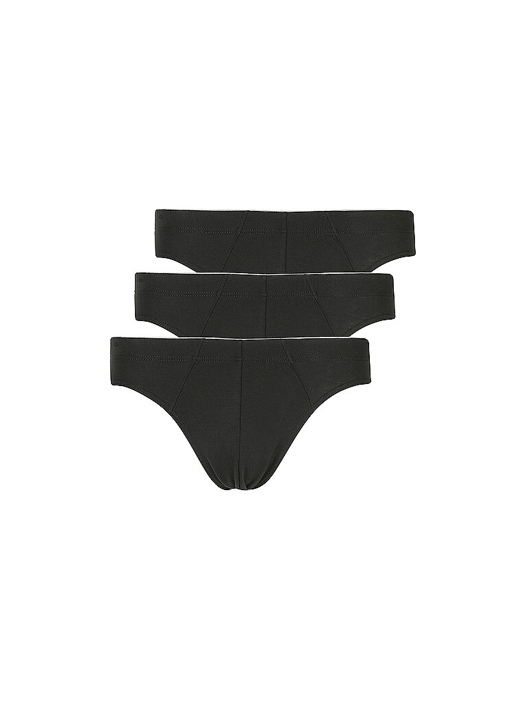 Slip Paquete de 3 Just Comfort Negro negro XL