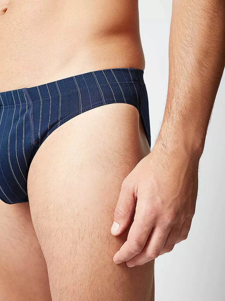 HUBER | Brasil Slip Paquete de 2 dressblue stripe | 