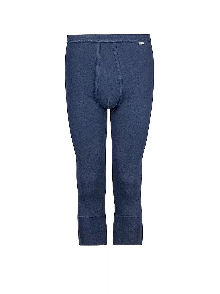 HUBER | Calzoncillo 3/4 con abertura "Comfort" (Azul marino) | Azul