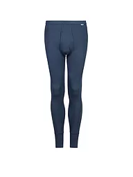 HUBER | Calzoncillo largo "Comfort" (Blanco) | Azul