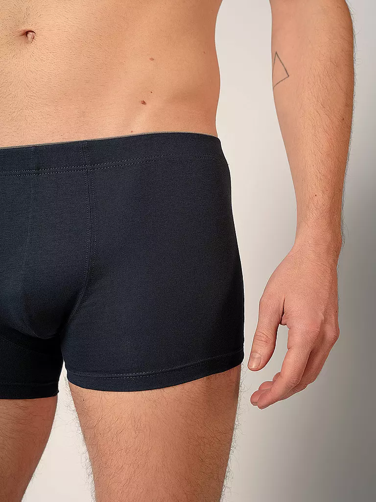 HUBER | Calzoncillos paquete de 3 azul negro selección | Azul