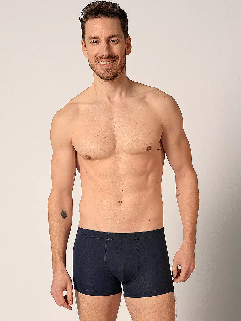 HUBER | Calzoncillos paquete de 3 azul negro selección | Azul