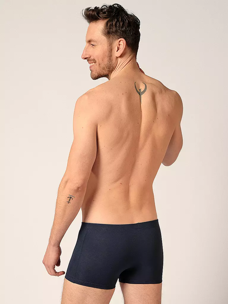 HUBER | Calzoncillos paquete de 3 azul negro selección | Azul