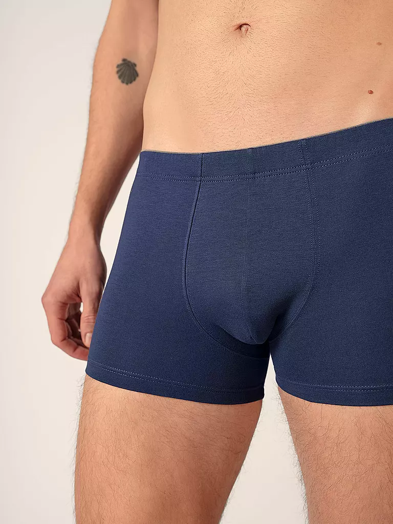 HUBER | Calzoncillos paquete de 3 azul negro selección | Azul