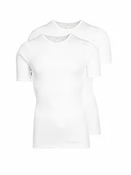HUBER | Camiseta, paquete de 2 | Blanco
