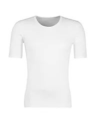 HUBER | Camiseta "Comfort" (Marina) | Blanco