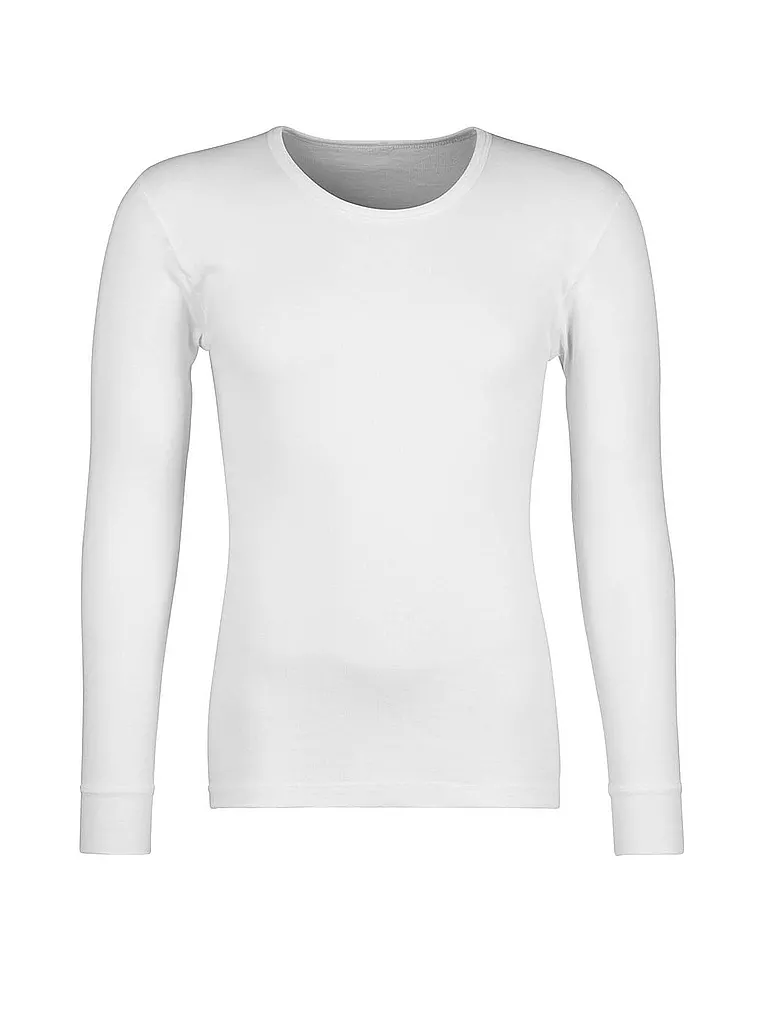 HUBER | Camiseta de manga larga "Cormort" (Blanco) | Blanco