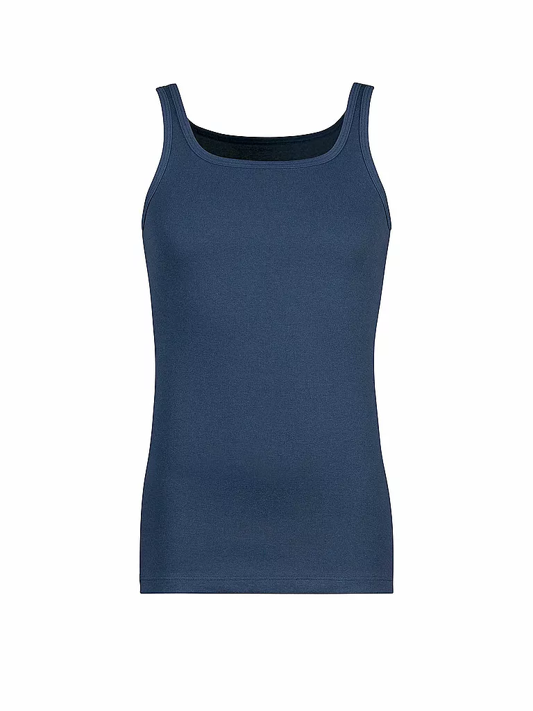 HUBER | Camiseta de tirantes - Camiseta interior "Comfort" (Azul marino) | Azul