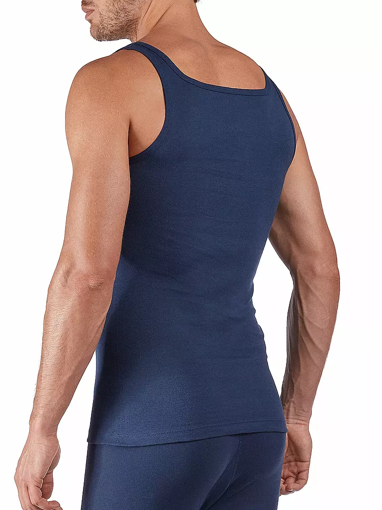 HUBER | Camiseta de tirantes - Camiseta interior "Comfort" (Azul marino) | 