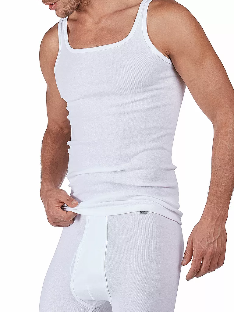 HUBER | Camiseta de tirantes - Camiseta interior "Comfort" (Blanco) | Blanco