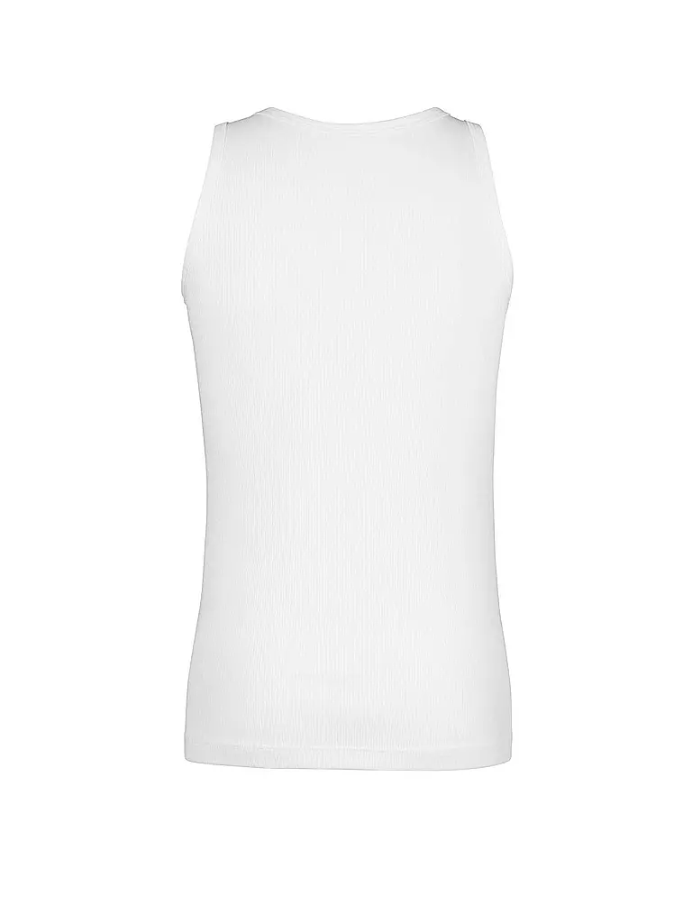 HUBER | Camiseta de tirantes - Camiseta interior "De Luxe" (Blanco) | 