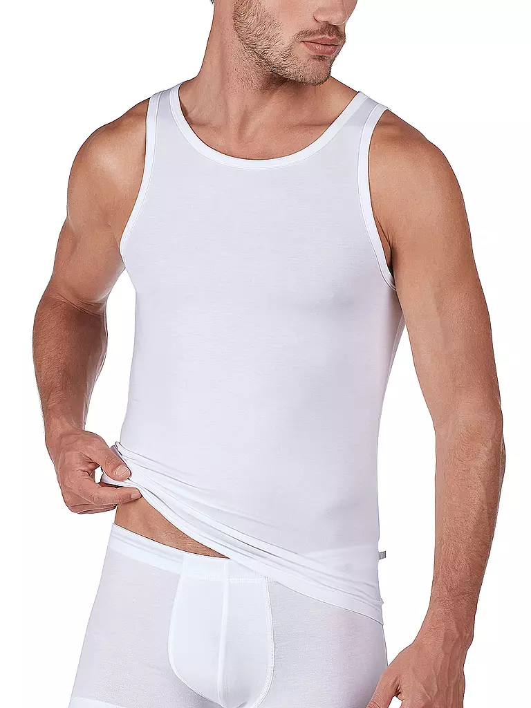 HUBER | Camiseta de tirantes | Blanco