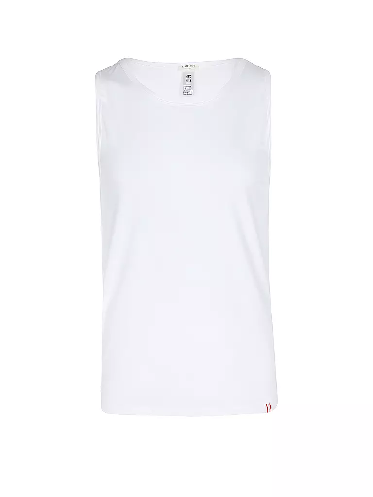 HUBER | Camiseta interior blanca | Blanco
