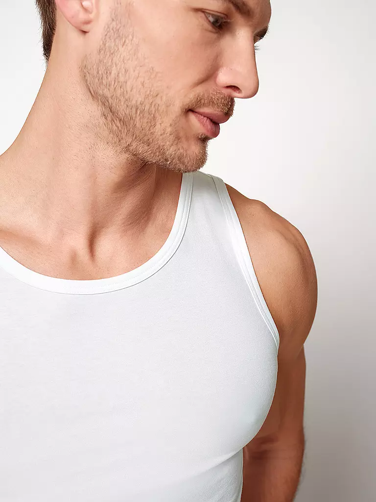 HUBER | Camiseta interior blanca | 