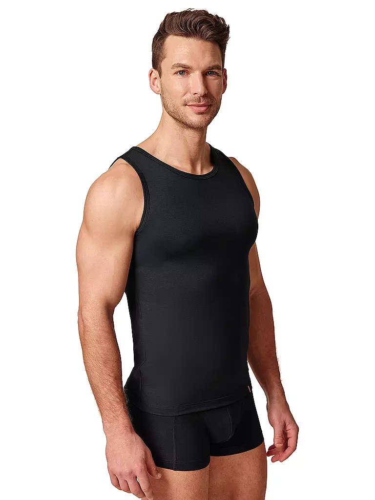 HUBER | Camiseta interior negra | 