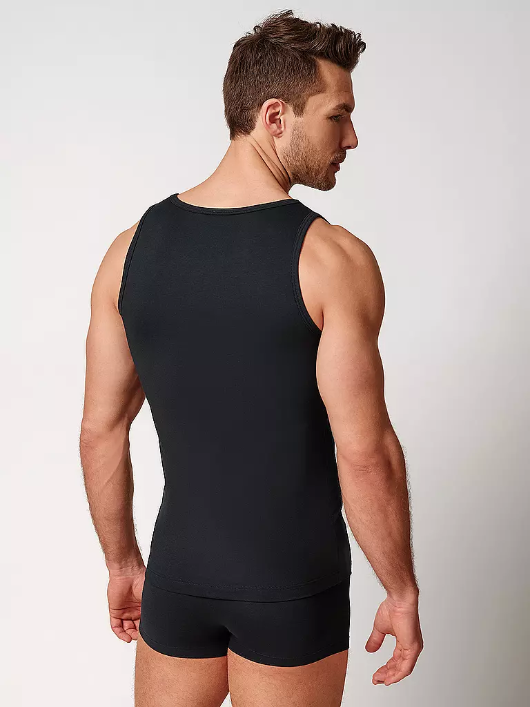 HUBER | Camiseta interior negra | 