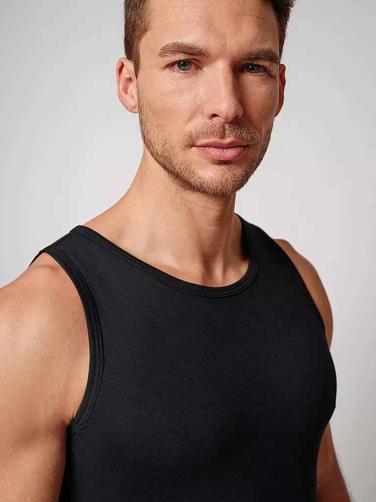 HUBER | Camiseta interior negra | 