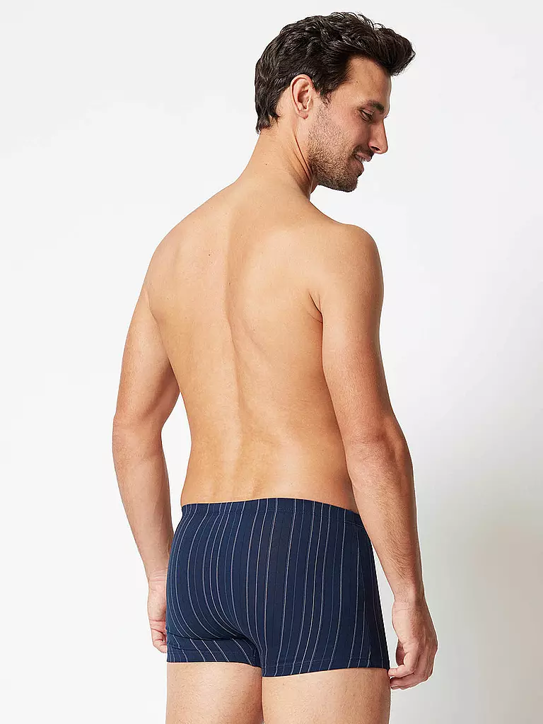 HUBER | Pants 2-er Pkg. dress blue stripe | Azul