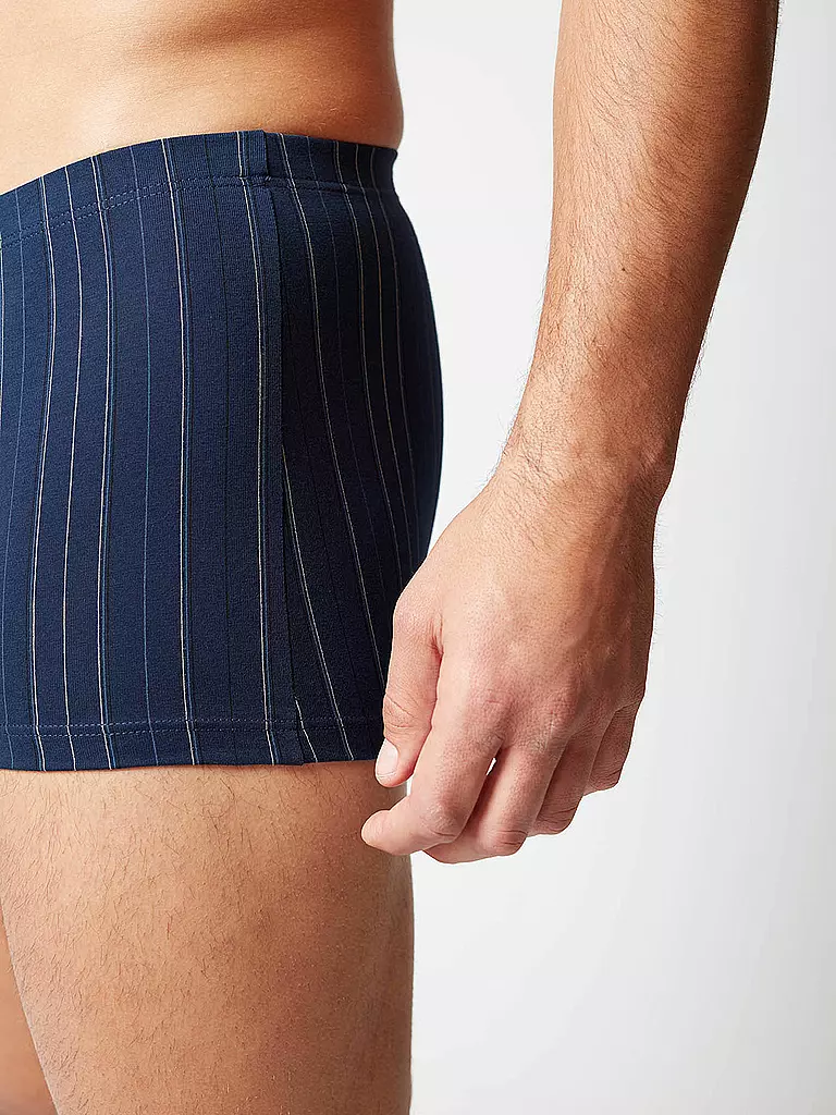 HUBER | Pants 2-er Pkg. dress blue stripe | Azul