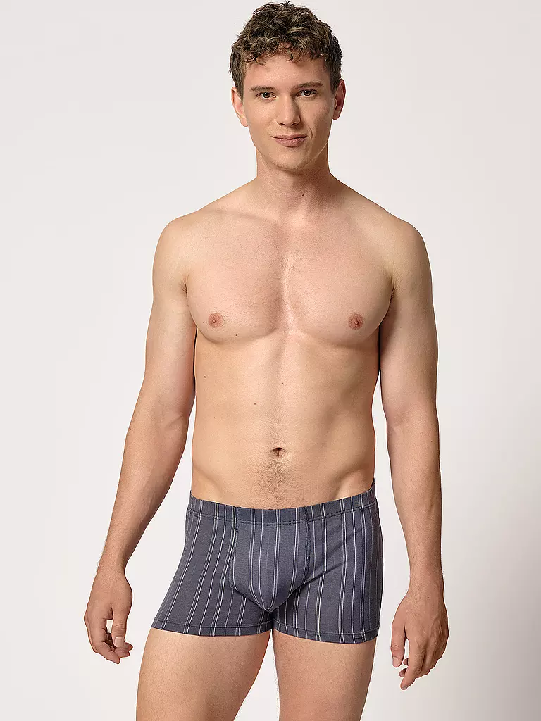 HUBER | Pants 2er Pkg. almost stripeslection | Azul oscuro