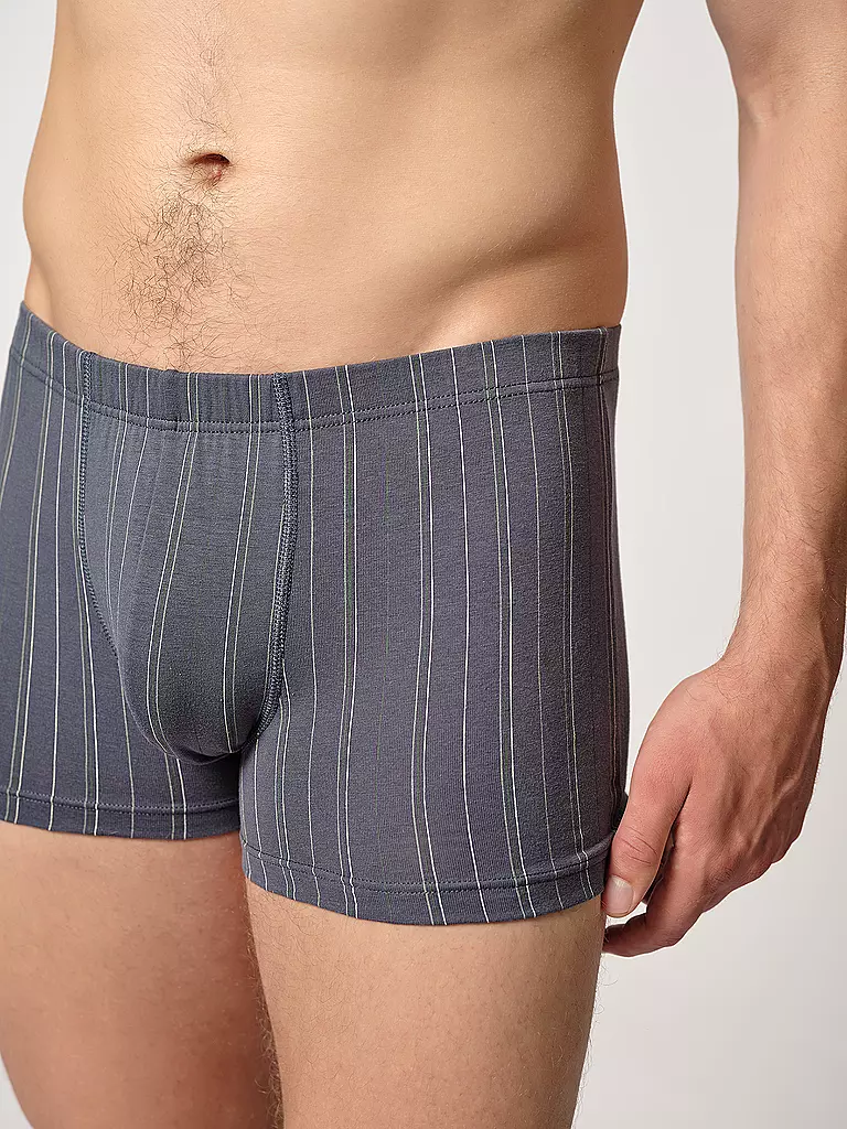 HUBER | Pants 2er Pkg. almost stripeslection | Azul oscuro