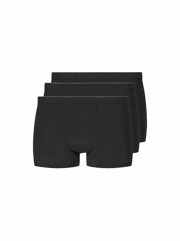HUBER | Pants Paquete de 3 Just Comfort negro | 