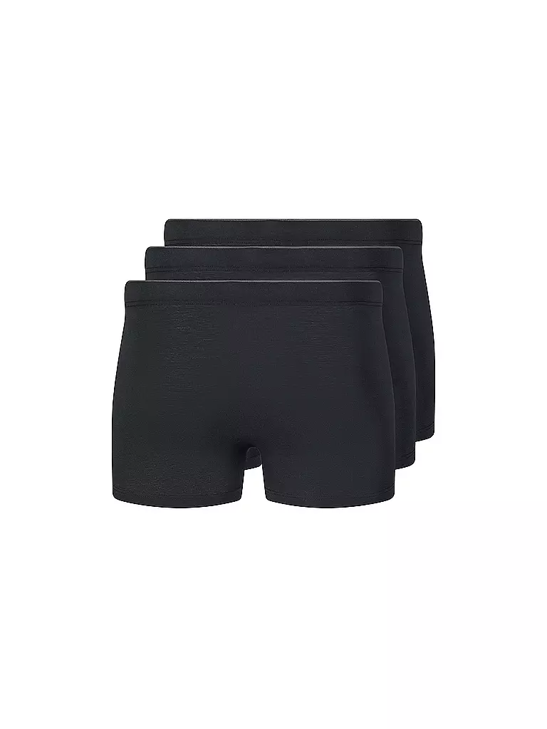 HUBER | Pants Paquete de 3 Just Comfort negro | 