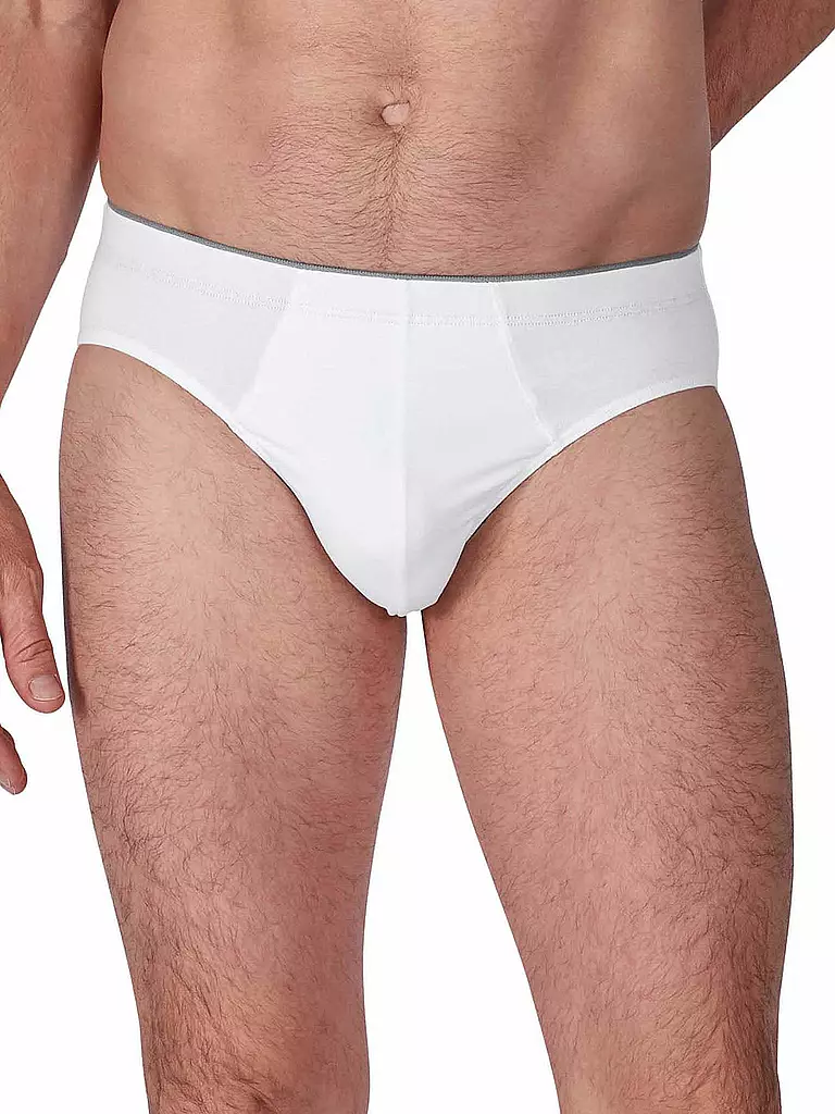 HUBER | Slip Paquete de 3 Just Comfort Blanco | Blanco