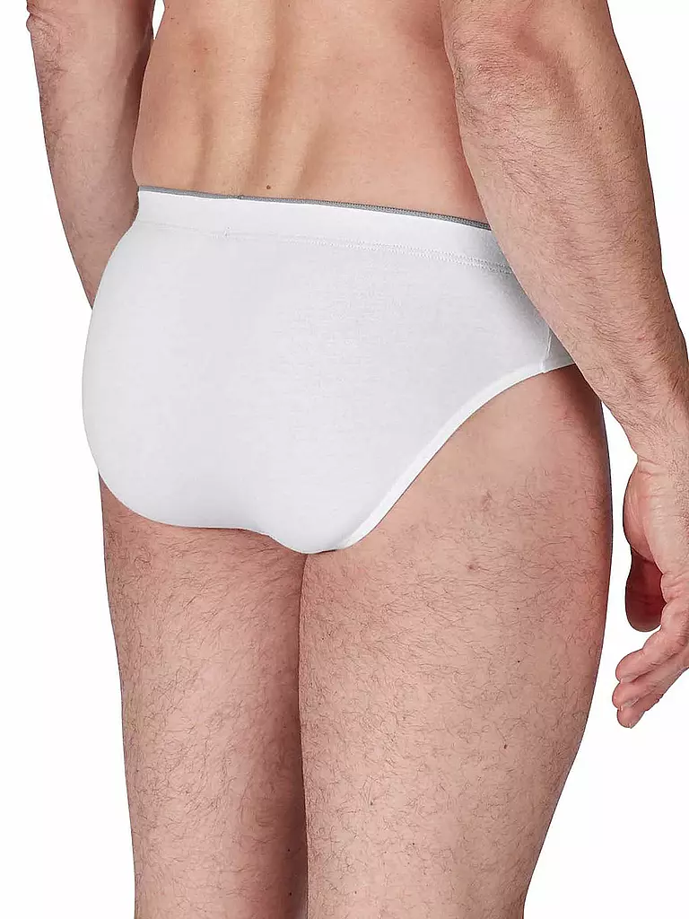 HUBER | Slip Paquete de 3 Just Comfort Blanco | Blanco