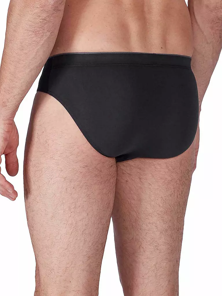 HUBER | Slip Paquete de 3 Just Comfort Negro | 