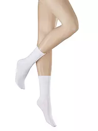 HUDSON | Calcetines marino | Blanco