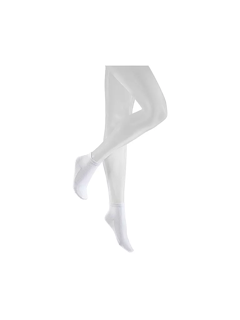 HUDSON | Calcetines cortos blancos | Blanco