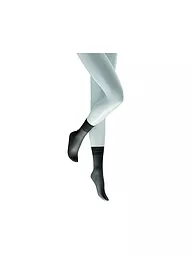 HUDSON | Calcetines finos Glamour 20 Negro | Negro