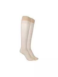 HUDSON | Calcetines hasta la rodilla Pkg de 2 SIMPLY 20 skin | Beige