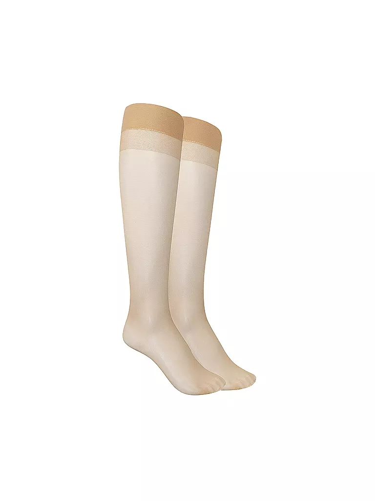 HUDSON | Calcetines hasta la rodilla Pkg de 2 SIMPLY 20 skin | Marrón claro