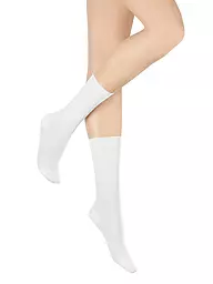 HUDSON | Calcetines RELAX FINE marino | Blanco