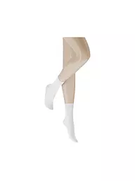 HUDSON | Calcetines Relax Light negros | Blanco